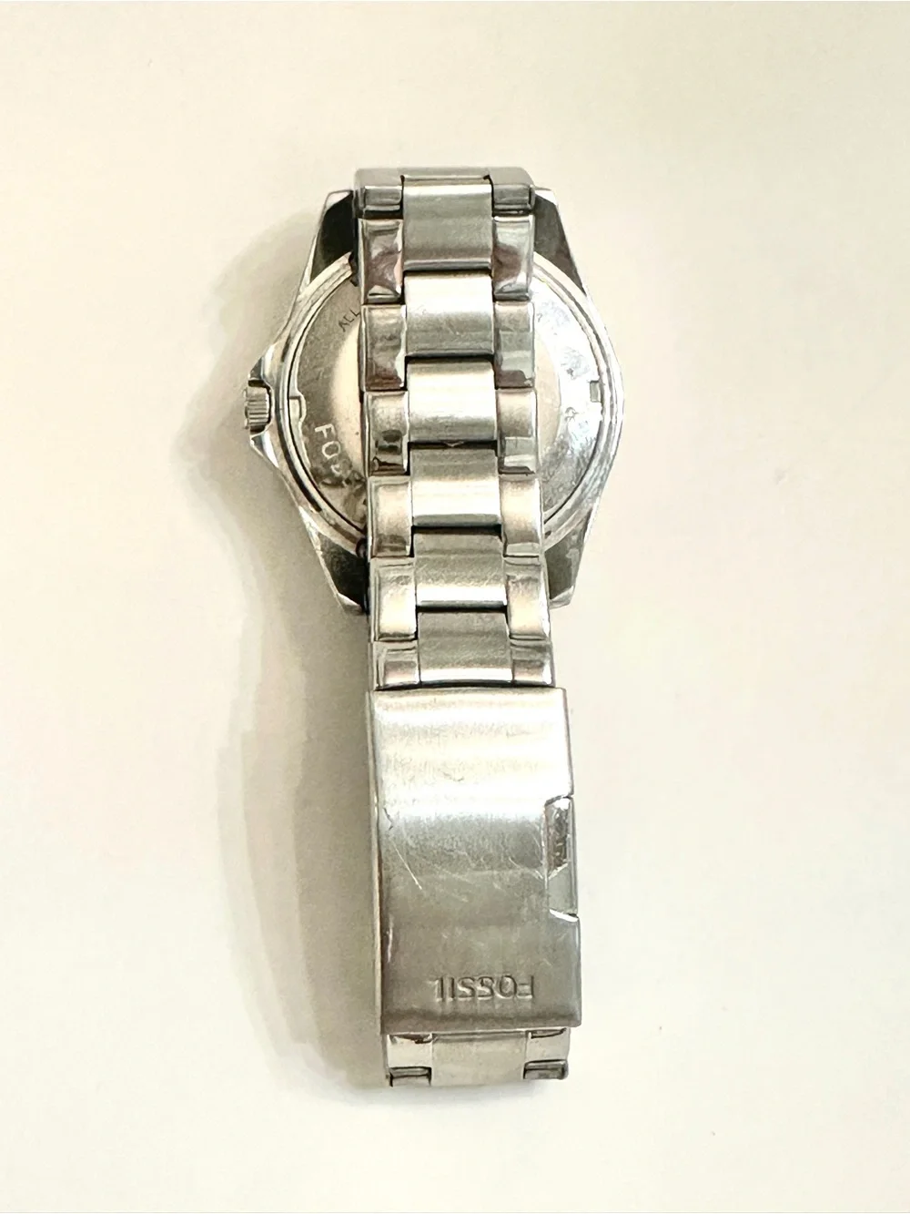 Fossil RILEY Crystal-Trim Stainless Steel Women's Watch